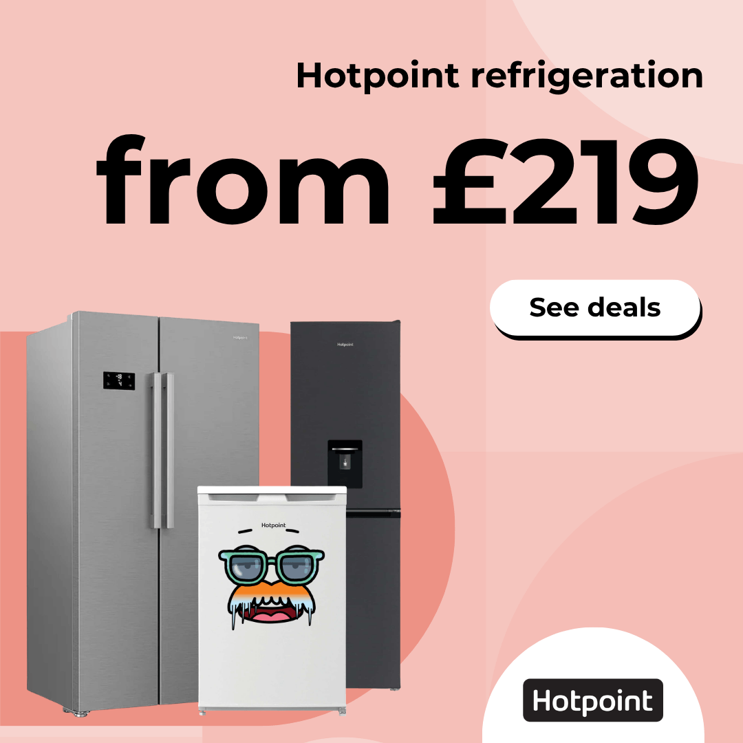 Hotpoint refrigeration from £219